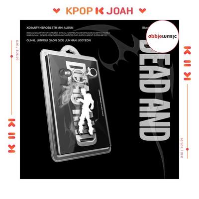 [POB] Xdinary Heroes [DEAD AND] 8-й мини-альбом (Брелок с иллюстрацией версия)