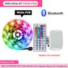 Bluetooth 5V RGB LED Strip Light 5050/2835 Battery Power IP65/21 Flexible Diode Lamp Tape Adhesive Desk Room TV Backlight 1M-5M