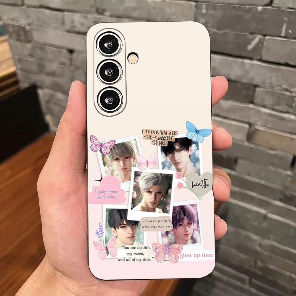 Чехол для телефона Love And Deepspace Boys для Samsung S25 Edge S24 S23 S22 S21 S20 Ultra Plus Fe Galaxy A54 A53 A34 A25 A16 Силиконовый Чехол