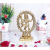 Shiva Idol Metal Statue for Home Decor,Gold Plated Dancing Shiva Natraja/Natrajan (Mahakal Murti) Murti Showpiece Figurine Decorative