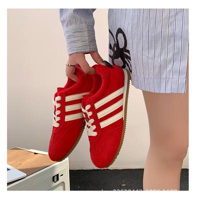 Обувь Dexun женская обувь осень и зима новая на плоской подошве универсальная маленькая белая обувь Форреста Гампа легкая спортивная и повседневная обувь для скейтборда