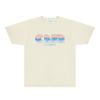 CASA Casablanca Short Sleeve T Shirt Couples Star Castle Letter Print Casual Loose Fit