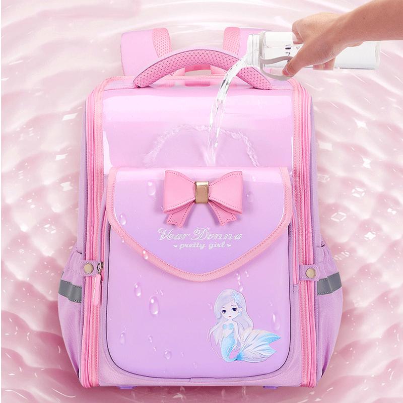 Новый студенческий непромокаемый детский школьный рюкзак с принтом для девочек и мальчиков, студенческий рюкзак начальной школы, большой вместительный рюкзак, школьная сумка