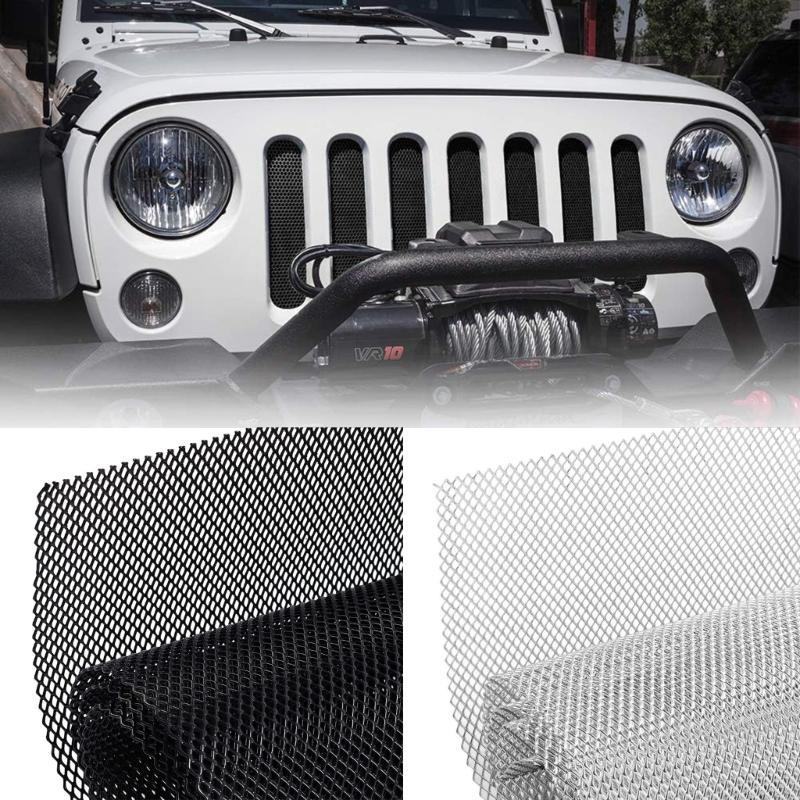 Универсальная гоночная сетка-решетка для вентиляции автомобиля, тюнинг для бамперов, водонепроницаемая и коррозионностойкая