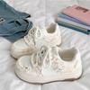 Girls' Sneakers2026New spring collection: casual sneakers for junior high school girls, white shoes for older children, and flat shoes for students