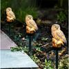 LED Garden Lights Solar Night Lights Owl Shape Solar-Powered Lamp