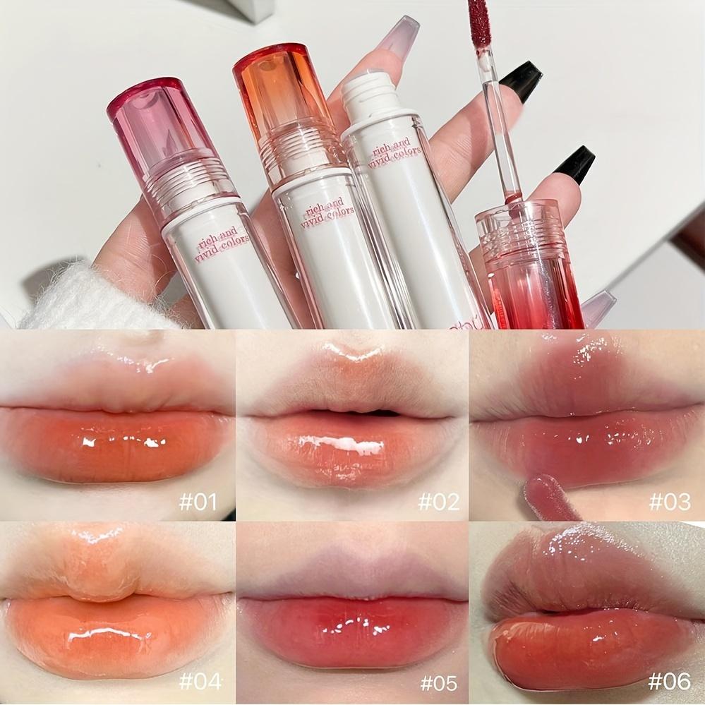 Crystal Shine Mirror Lip Glaze Hydrating & Long-Lasting Lip Gloss Lipstick Easy Apply for A Natural Look