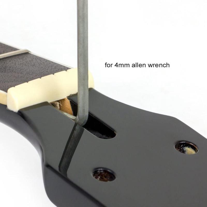 Гитарный гриф с 22 ладами, клен, деревянный палисандр, однотонная черная отделка, ручка для электрогитары