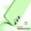 Coque - BOOLING - pour Samsung Galaxy A35 5G - Protection Silicone - Antichoc - Anti-Rayures - Vert