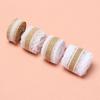 2M New DIY Crafts Party Supplies Natural Hessian Rustic Wedding Burlap Ribbon Lace Trim Edge
