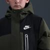 Nike Детские пуховики с капюшоном Несъемный Капюшон средней глубины IO6080-325