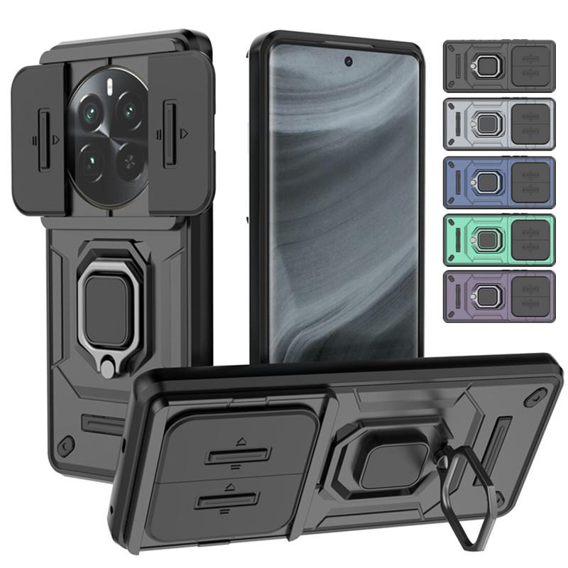 Armor Shockproof Case For Realme 13 12 Pro Plus 12 Pro+ Protective Cover Ring Magnetic Holder Coque Fundas Capa