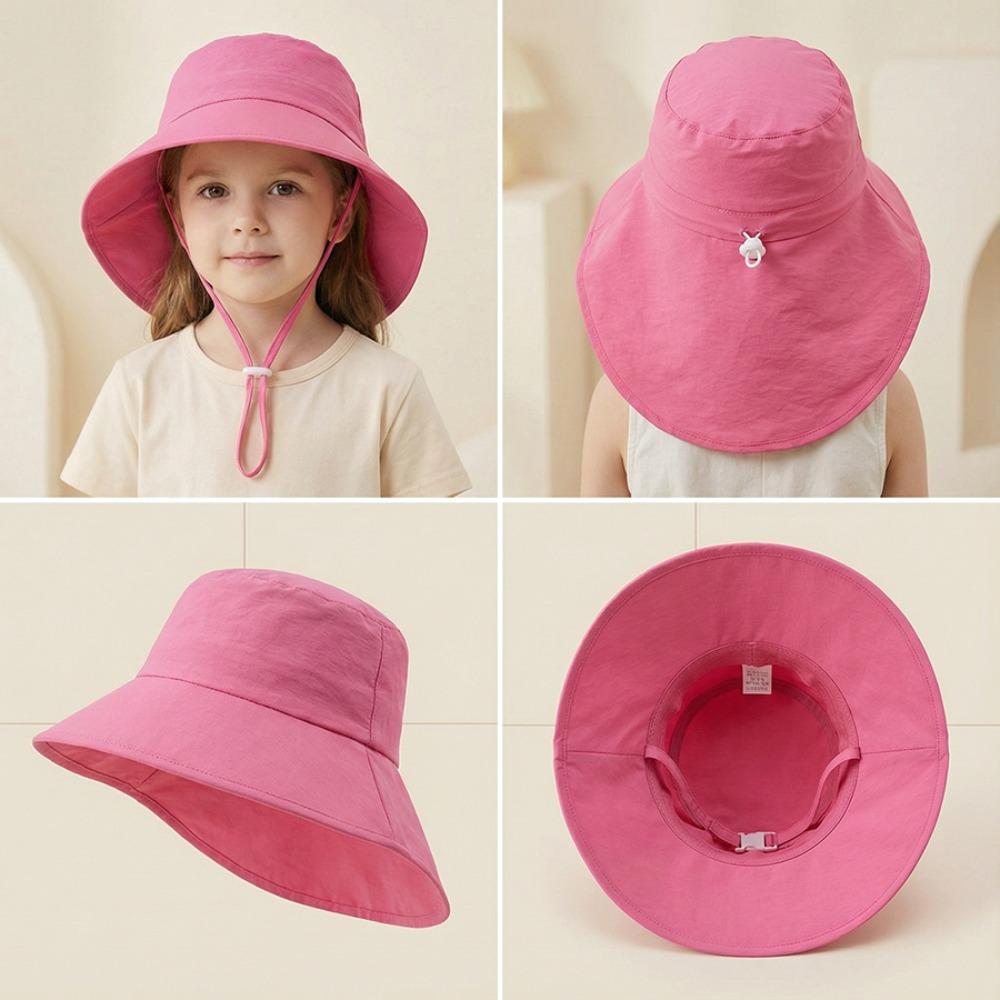 UV Protection Children's Sun Hat Breathable Neck Scarf Sun Cap 3-8 Years Old Unisex