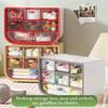 Divided Stationery Organizer Drawer Type Storage Rack Durable Desktop Storage Box
