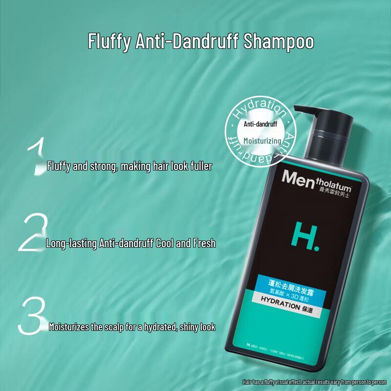 Mentholatum Men's Refreshing Shower & Shampoo Set