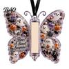 Rolled Bill Storage Container Acrylic Butterfly Cash Gift Ornament, Christmas Halloween Money Holder with Clear Creative Present Box Compartment,