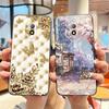 Case For Itel A16/A16 Plus/A23/Itel Alpha Lite Anime Style Bumper Soft Silicone Jelly Black Case Trendy Painted Shockproof Cover