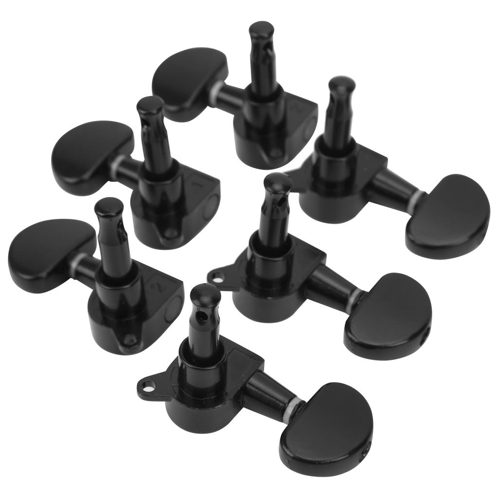 Струны Колки для настройки 3 левых и 3 правых электрогитары Блокировка колков Аксессуары для музыкальных инструментов