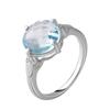 Серебряное кольцо с натуральным топазом 4.275ct (2049760)