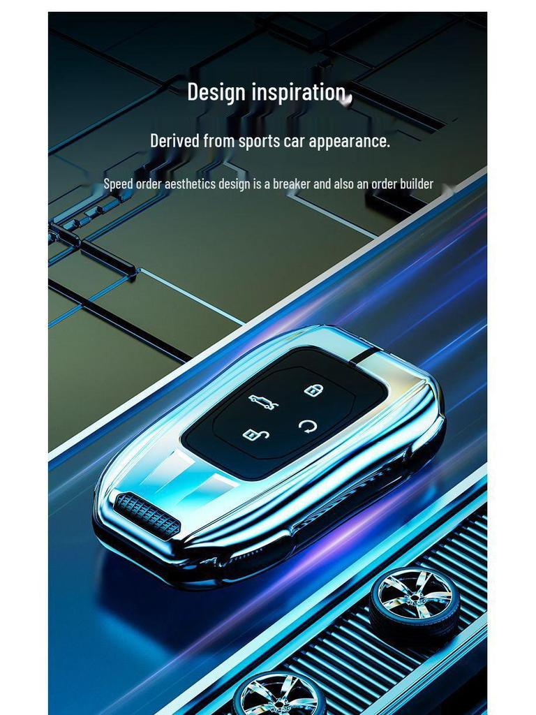 Чехол для ключа GAC Trumpchi Emkoo M8 - Защитный чехол для GS8 и Emkoo 2-го поколения