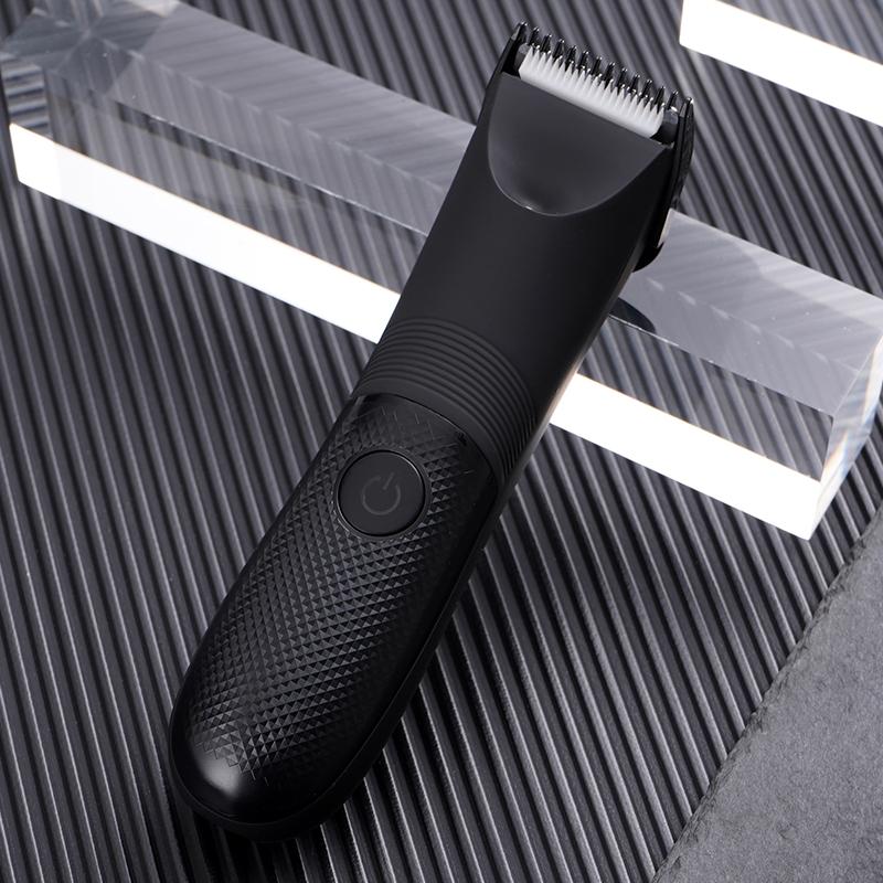 Мужская бритва для тела Электрическая парикмахерская Водонепроницаемая бритва для лобковых волос Триммер для волос на теле