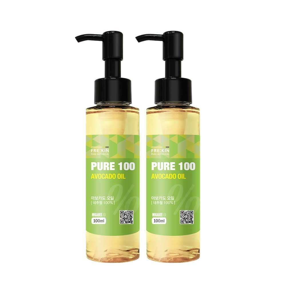 Бесплатно:kin Pure 100 таблеток/холодного отжима/масло авокадо для лица, 100 мл, 2 шт.