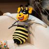 Мультяшная пчела Милая собачка Плюшевая игрушка Подушка Мягкая кукла животное Для детей Подарок Праздник