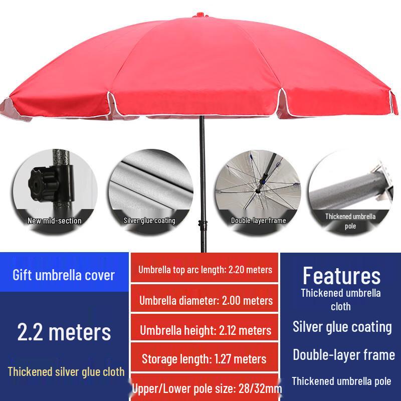 Teng Lixiang Round Sunshade Umbrella