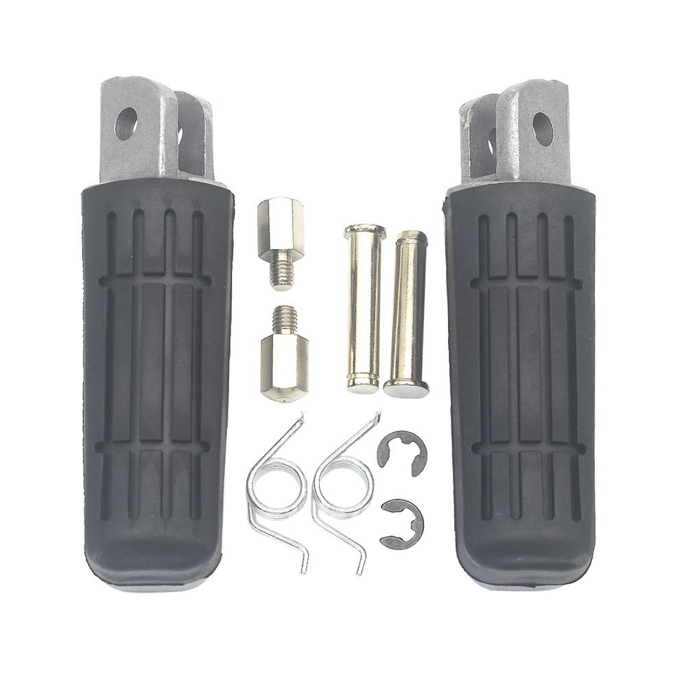 For Yamaha R1 R6 FZ400 FZ600 FZS600 FZS1000 FZ1000 FZ8 FZ6 FZ1 XJ600 XJ900 TDM900 BT1100 Front Footrest Foot Pegs Pedal