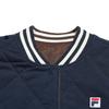 Fila Теннисная двусторонняя классическая модная простая повседневная спортивная универсальная удобная свободная бейсбольная куртка женские куртки коричневая A11W543712FBN
