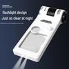10-80X Portable LED Magnifying Glass with UV Light for Banknote Inspection, Jewelry ID, Reading, and Educational Play