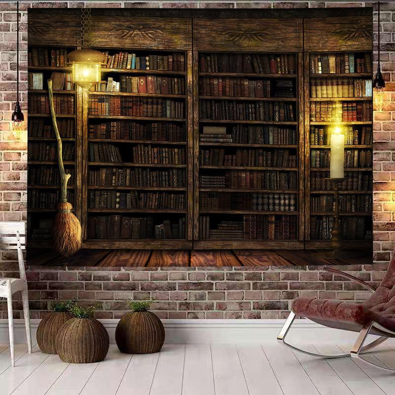 Рождественская елка, гобелен, Рождественский подарок, камин, снежинки, Санта-Клаус, зимнее украшение для фермерского дома, кухонное настенное одеяло