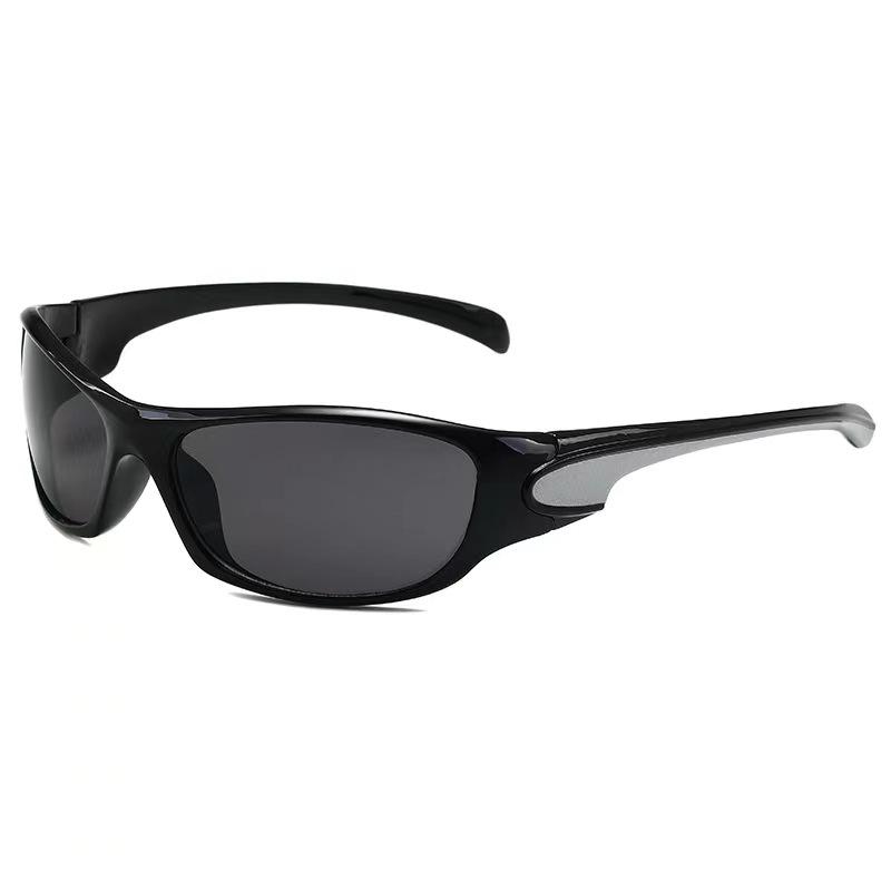 High Quality Punk Sun Glasses Women Men Technological Sense Sunglasses Party Travel Shades Lady Man Protective Glasses UV400