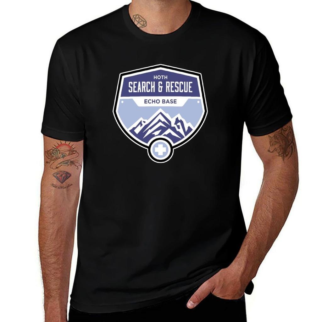 Hoth Search And Rescue Tshirt Casual Loose Short Sleeve Tee For Unisex Tshirt