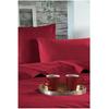 Taie d'oreiller - Elysee - Percale de coton - 63 x 63 cm - Rouge