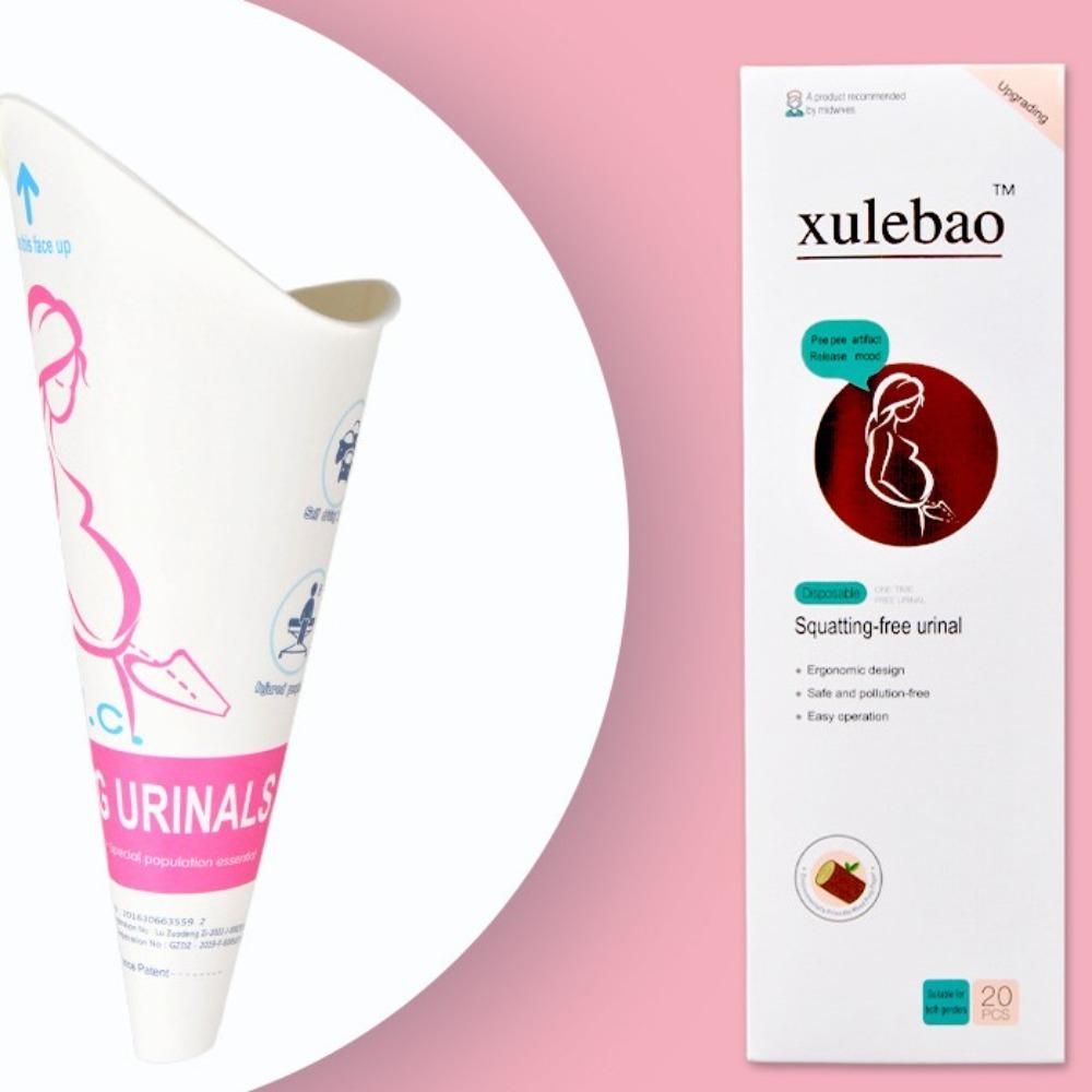 12/20 шт. Стоячее женское устройство для мочеиспускания Герметичная воронка-писсуар для женщин Портативный бумажный стаканчик для питья