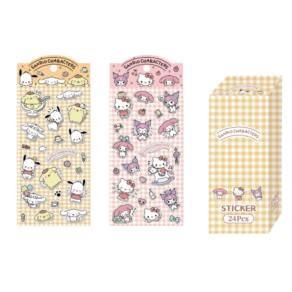 Genuine Cartoon Sanrio Baby Series Foam Stickers, Kids' Gift & Stationery Decoration