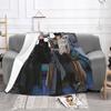 Anime Sakamoto Days Blanket Fleece All Season Multi-function Ultra-Soft Throw Blankets for Home Travel Bedspreads