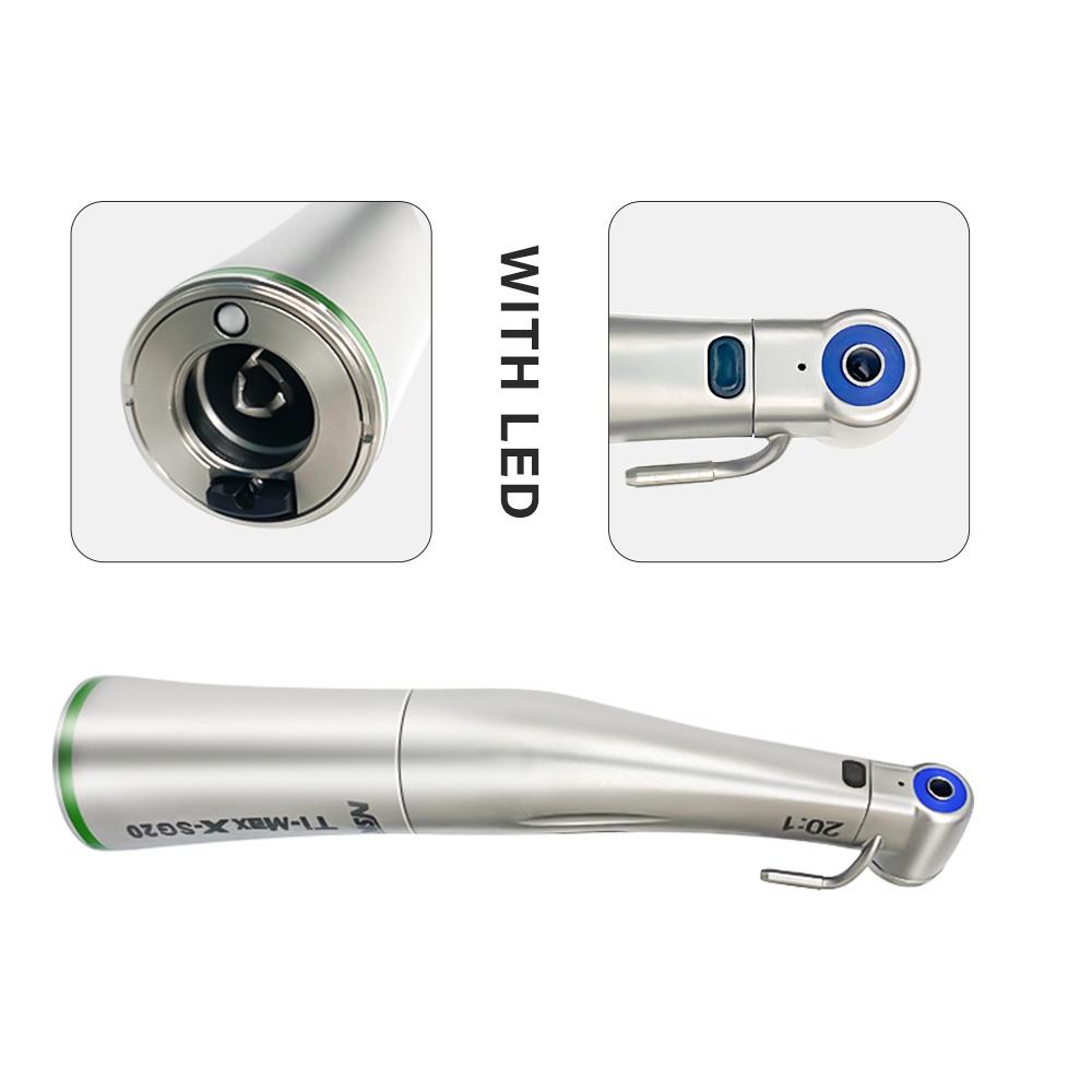 Niceden Наконечник для хирургической имплантации зубов 20:1 Уменьшение оптического внешнего и внутреннего крутящего момента охлаждения : 80 Нсм макс.: 2000 мин-1