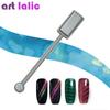 Double Head Nail Art Magnet Stick Nail Gel Polish Cat Eye Effect Magnetic Board Manicure Tool