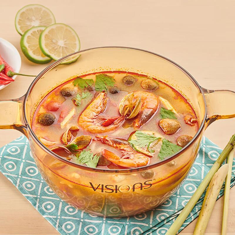 VISIONS Crystal Series 1.5L Transparent Pot