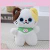 Charming Small Cat Plush Charm Cute Kitty Bag Ornament Fluffy Toy Key Holder