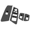4pcs Car Auto Window Switch Lift Panel Button Frame Cover Trim Decoration for BMW 5 Series G30