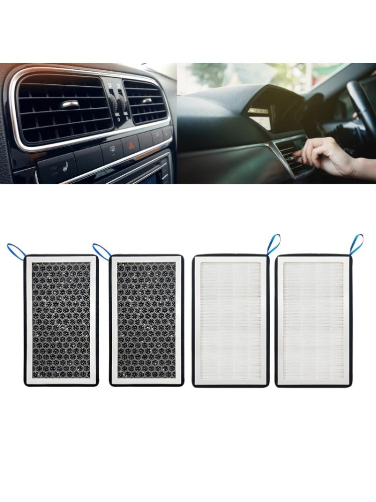 Воздушный фильтр салона для модели 3/Y HEPA Воздушный фильтр с активированным углем Авто Фильтр кондиционера Автомобильные аксессуары