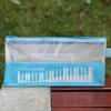 Waterproof Mesh Zipper Pouch Document Storage Stationery Pouch Piano Pencil Cases  Office Home