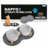 NAPFOX Bowl Mat Feeding Mat Waterproof Non-slip