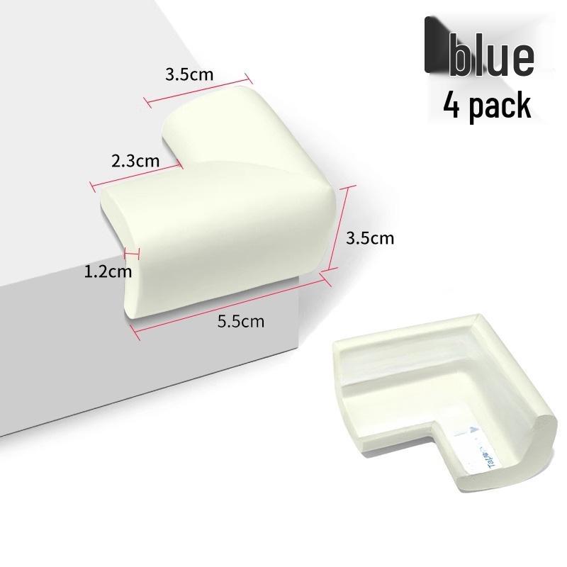 Силиконовые Угловые Защиты для Стола - Противоударный, Мягкий Набор Безопасности для Мебели.