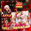 Rubber Ducks with Christmas Hats - Small, Yellow, Floating, Squeaky Bathtub Toys for Girls Boys Shower, Holiday, Xmas