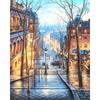 Frame Painting By Numbers Scenery DIY Oil Coloring By Numbers Street Landscape Canvas Paint Art Pictures Home Decor