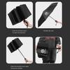 hijk1 Keychain Car Umbrella UV-resistant Sunshade Parasol For VW Golf Passat b6 Wind-resistant Rain-resistant Fully Automatic Umbrella